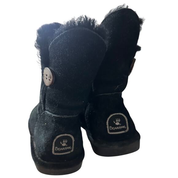 BearPaw Rosie Suede Shearing Lined Boots Size 8 - Picture 5 of 7